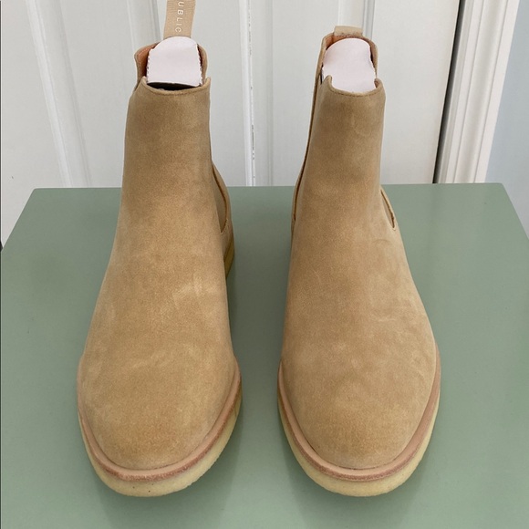 New Republic / NWT Men’s Suede Chelsea Boots / Tan / 10 - Picture 2 of 15